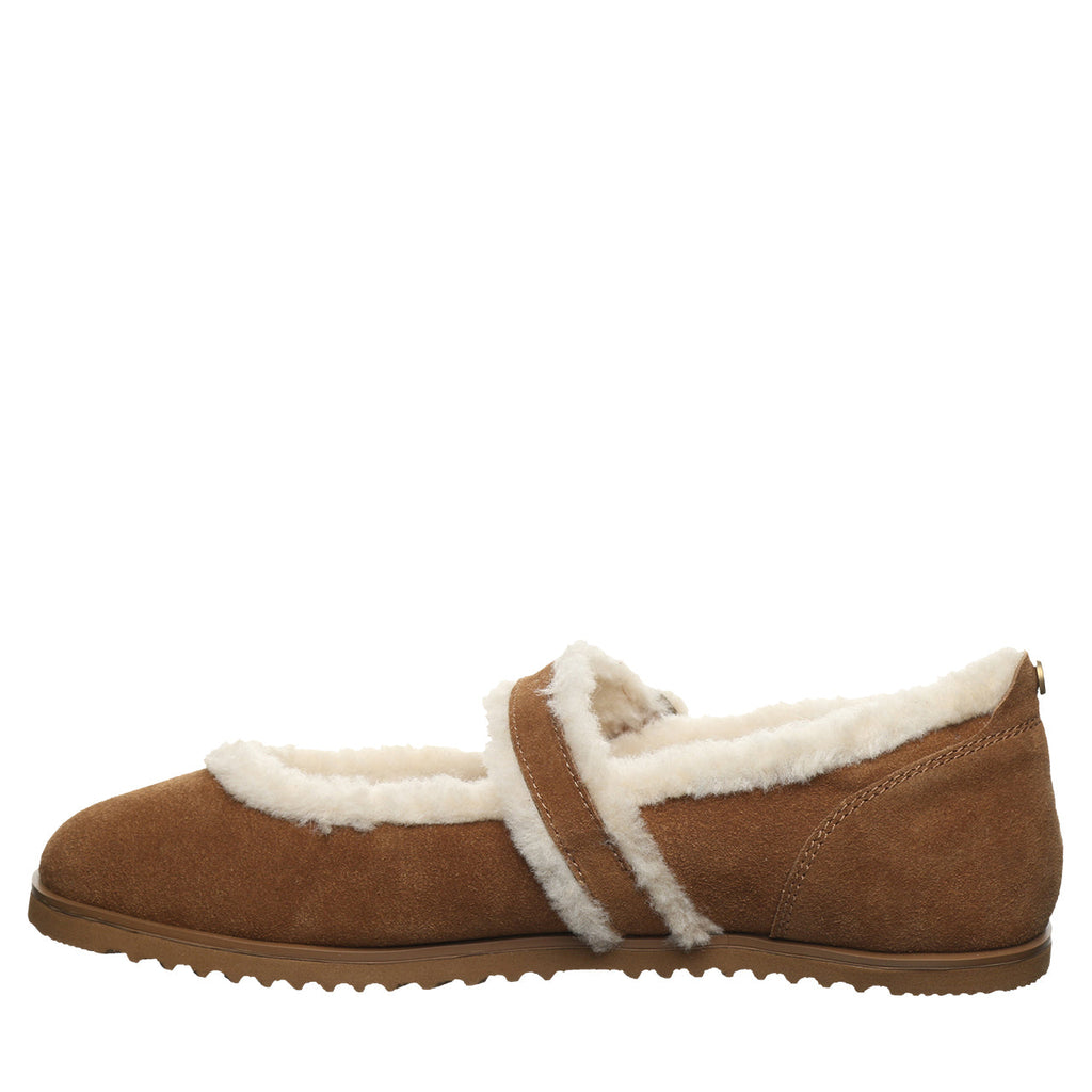 Lou Lou Cozy Ballet Slippers in Hickory