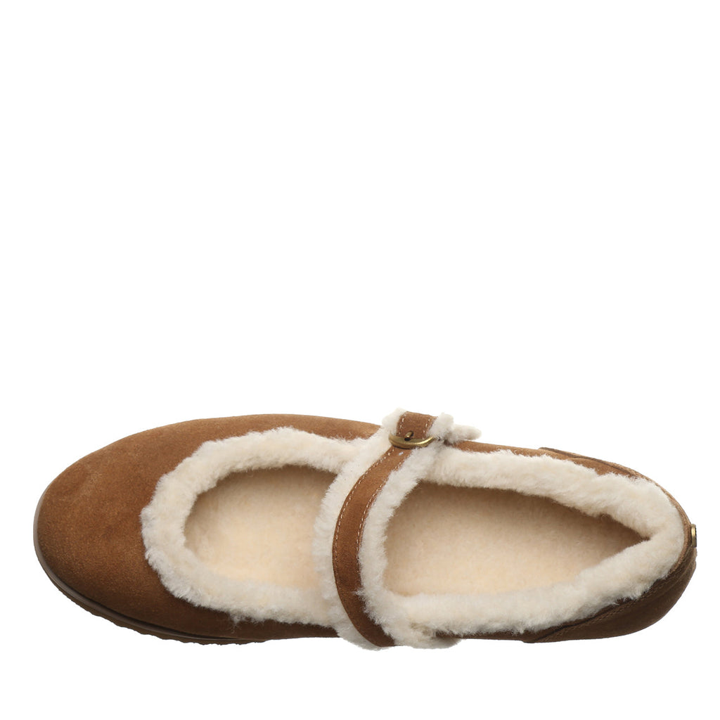 Lou Lou Cozy Ballet Slippers in Hickory