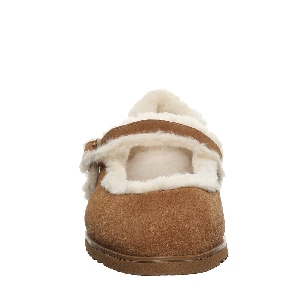 Lou Lou Cozy Ballet Slippers in Hickory