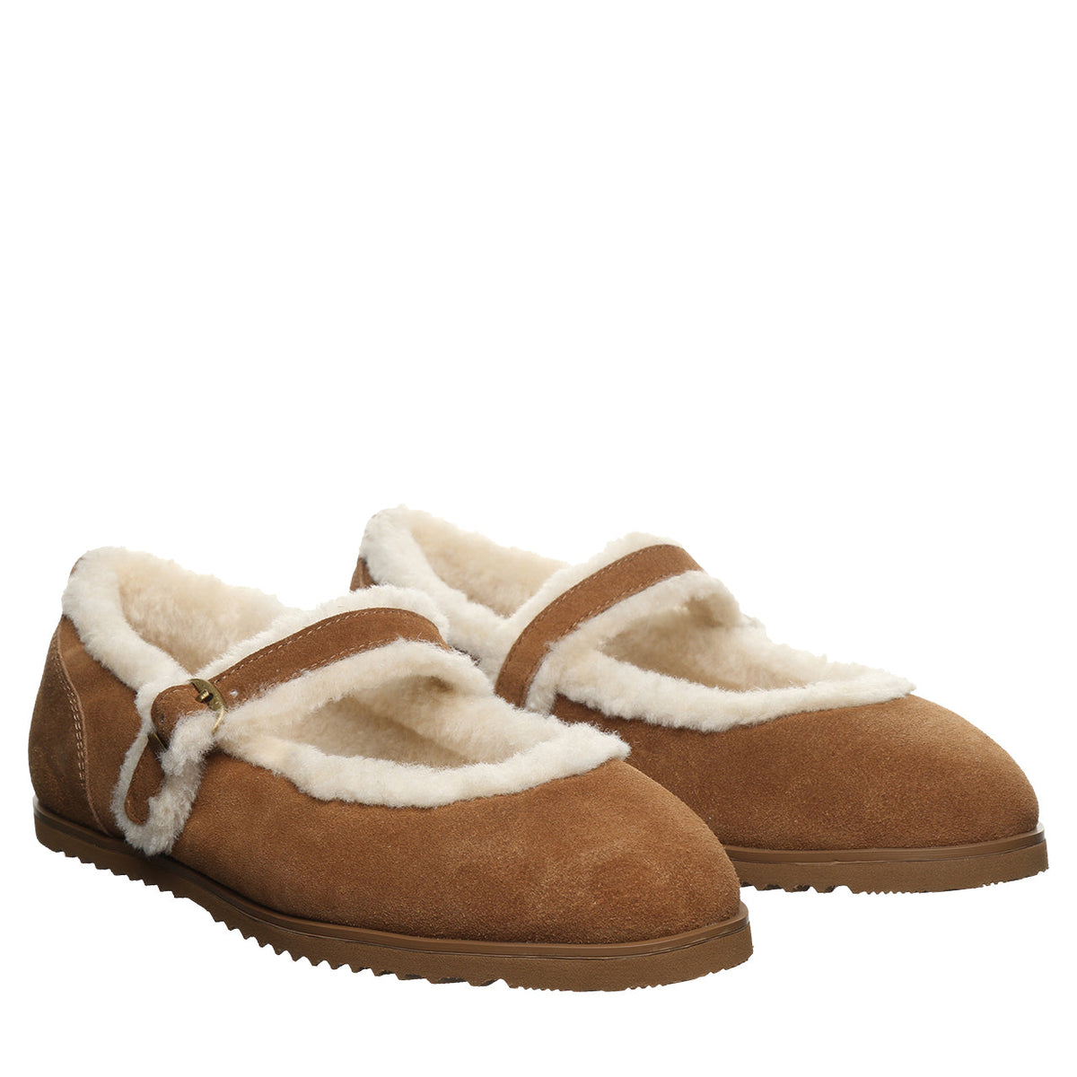 Lou Lou Cozy Ballet Slippers in Hickory