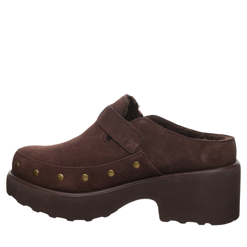 Falyn Studded Platform Clogs in Chicory