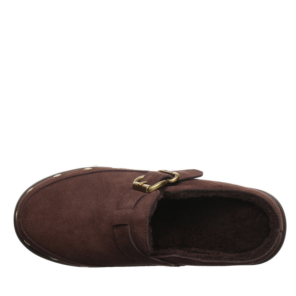 Falyn Studded Platform Clogs in Chicory