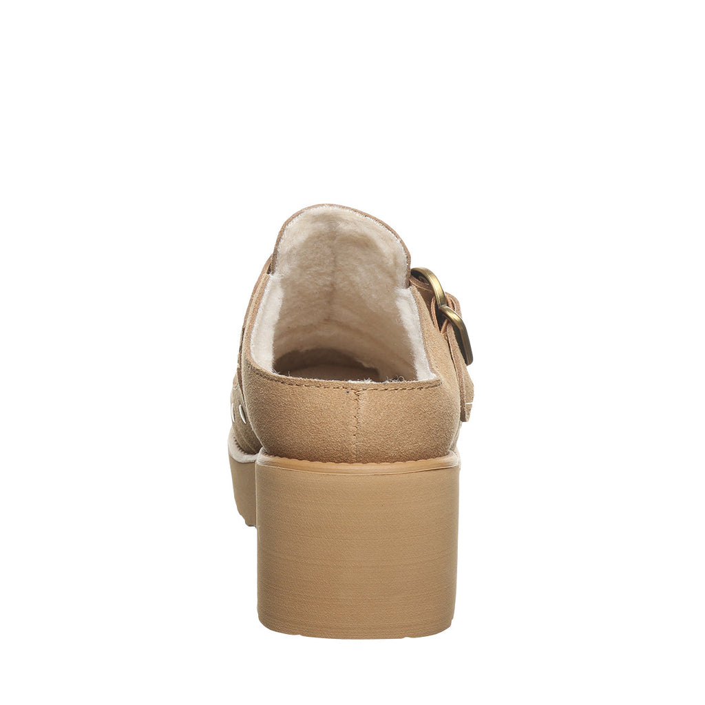 Falyn Bold Platform Clogs in Iced Coffee
