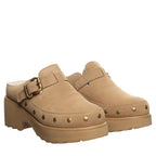 Falyn Bold Platform Clogs in Iced Coffee