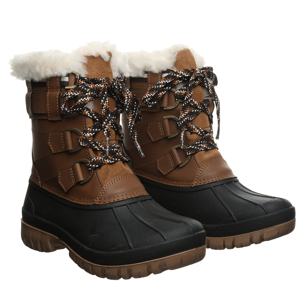 Desi Waterproof Winter Boots in Hickory