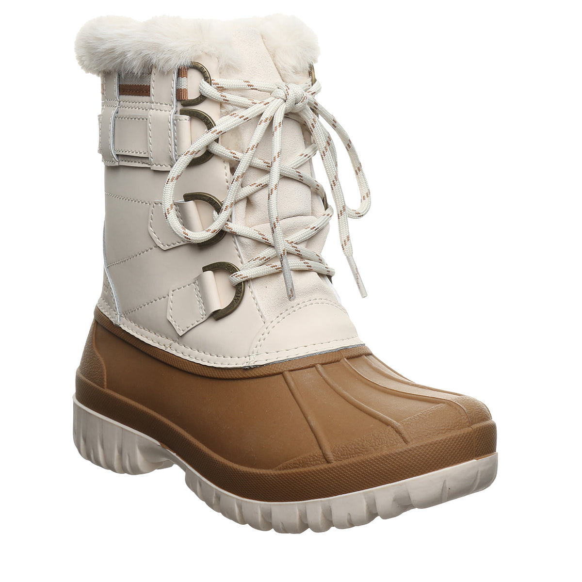 Desi Winter Boots in Winter White
