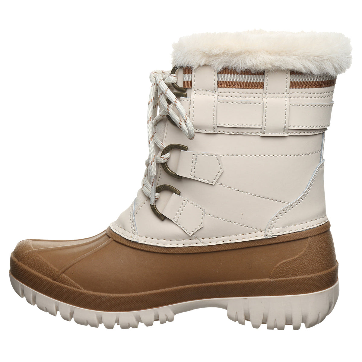 Desi Winter Boots in Winter White