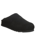 Trinity Luxe Plush Lined Clogs in Black