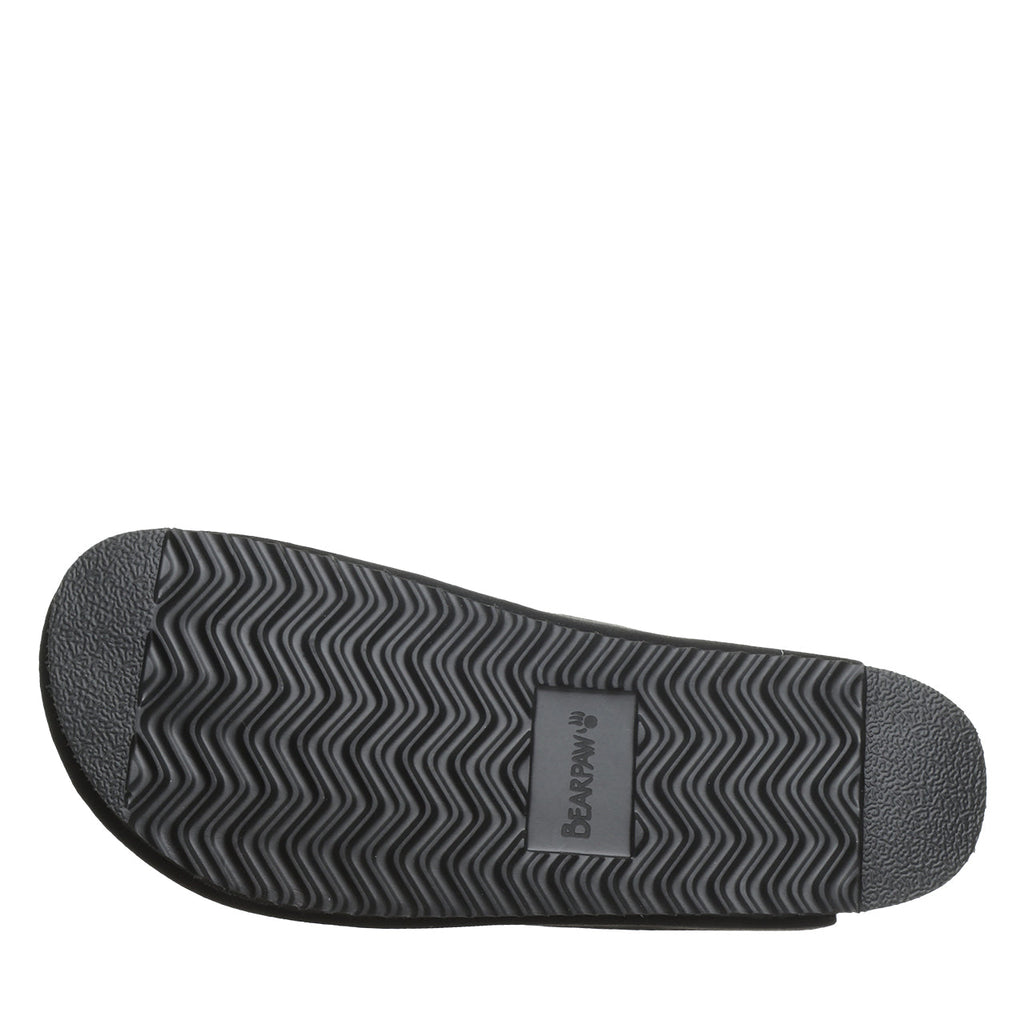 Trinity Luxe Plush Lined Clogs in Black