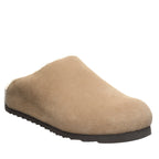 Trinity Luxe Faux Fur Clogs in Toffee