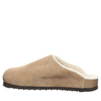 Trinity Luxe Faux Fur Clogs in Toffee