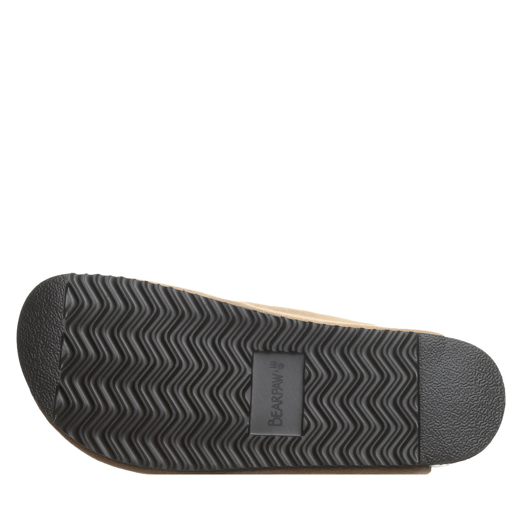 Trinity Luxe Faux Fur Clogs in Toffee
