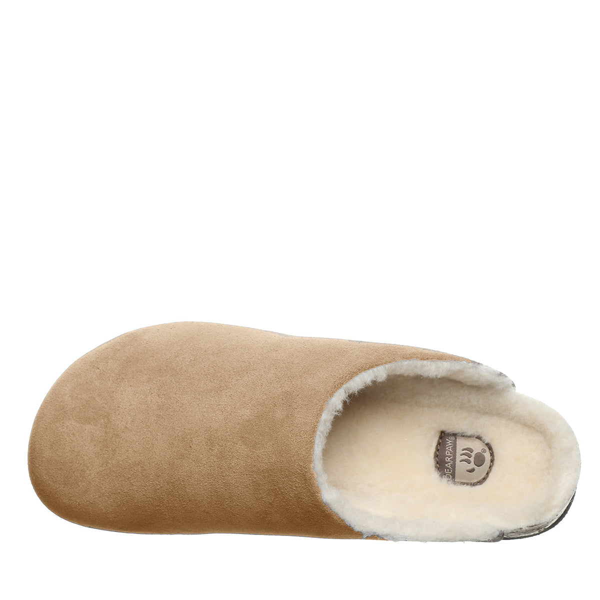 Trinity Luxe Faux Fur Clogs in Toffee