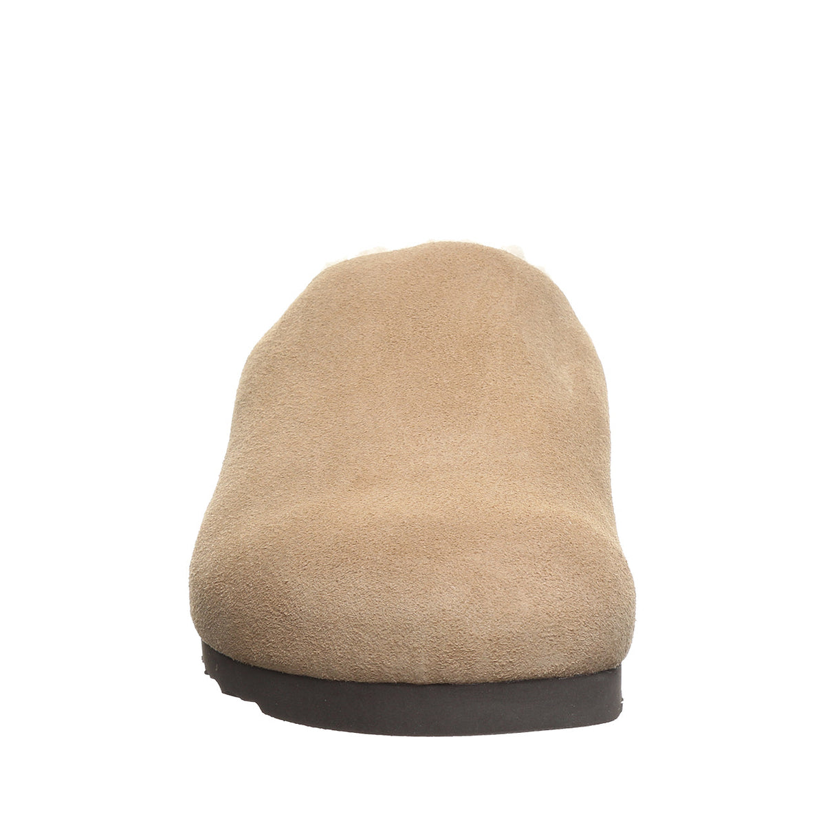 Trinity Luxe Faux Fur Clogs in Toffee