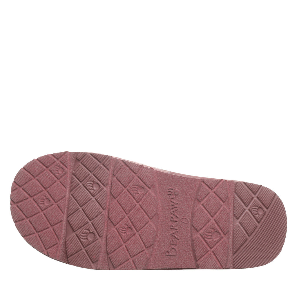 Women's Rumie Cable Knit Slippers in Peony