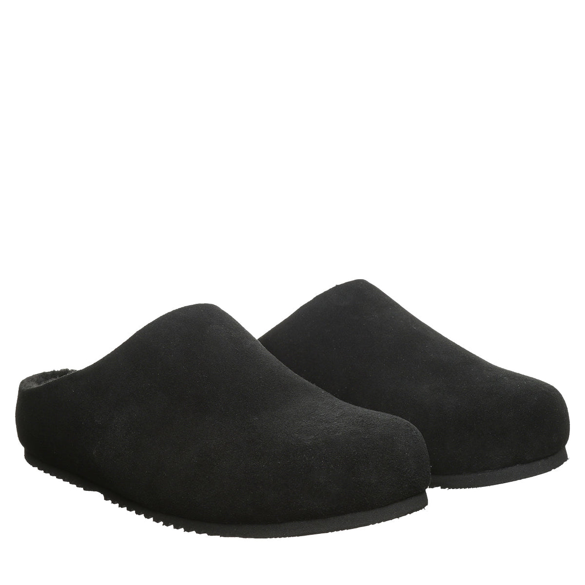 Atlas Comfort Slippers in Black