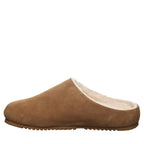 Atlas Suede Slippers in Hickory