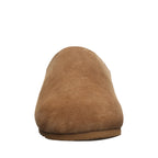 Atlas Suede Slippers in Hickory