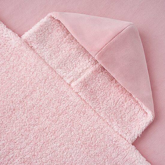 Bearpaw Cozy Hooded Wearable Throw in Blush