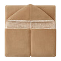COZY HOODED WEARABLE BLANKET ICED COFFEE