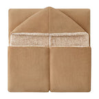 COZY HOODED WEARABLE BLANKET ICED COFFEE