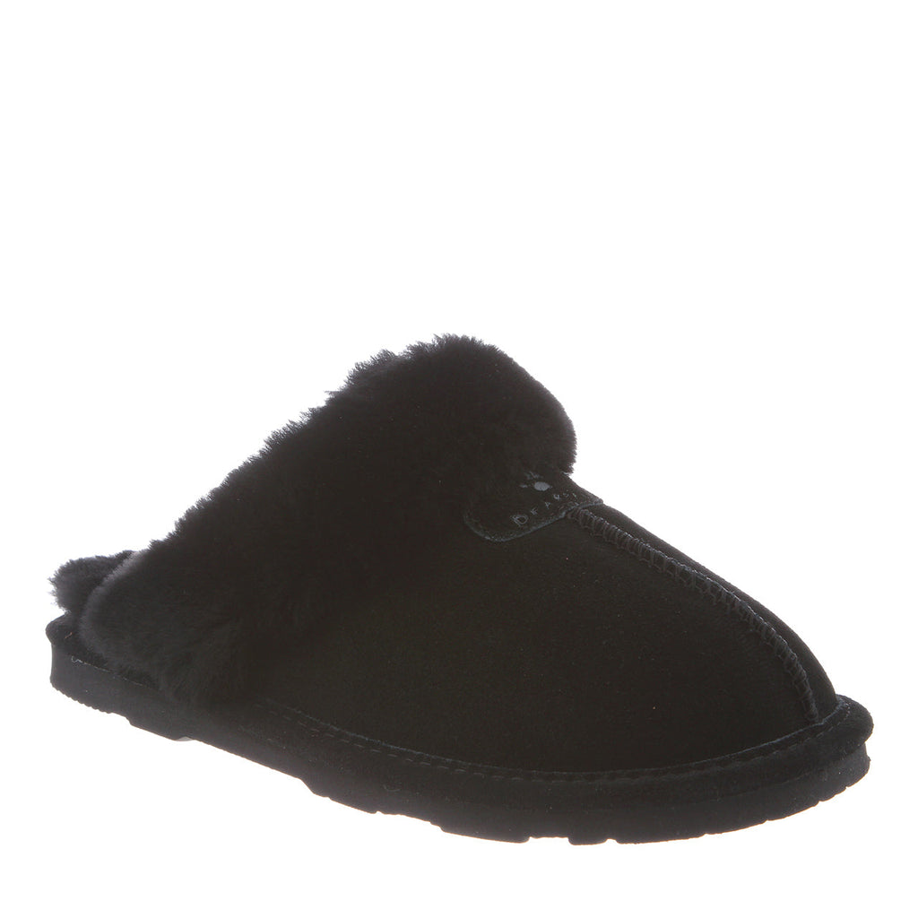 Loki II Warm Lined Slippers in Black