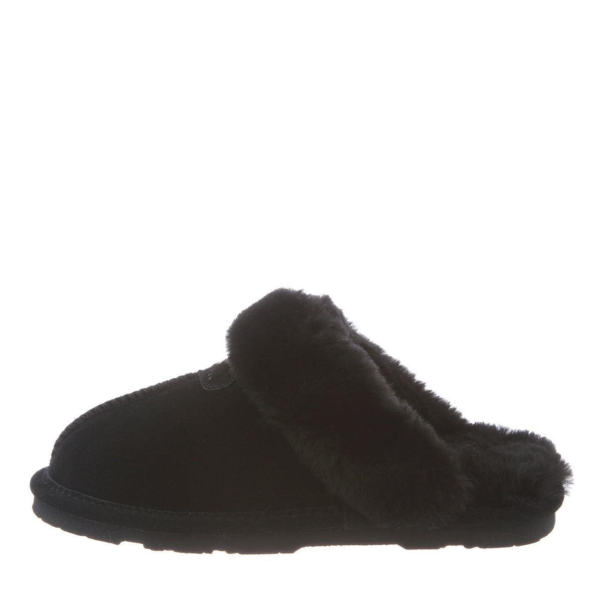 Loki II Warm Lined Slippers in Black