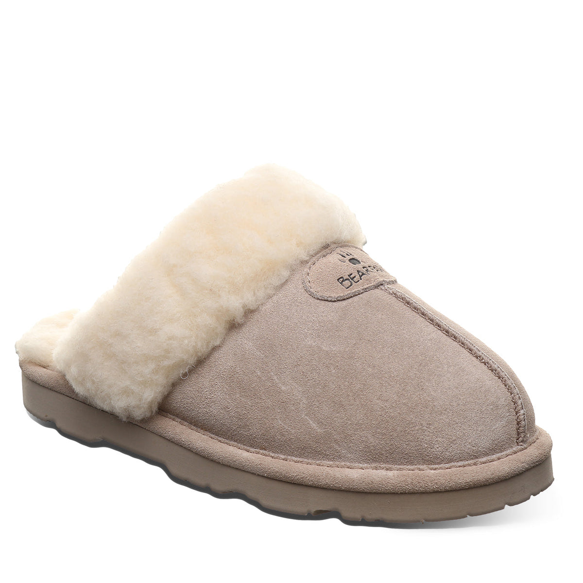 Loki II Plush Slippers in Mushroom