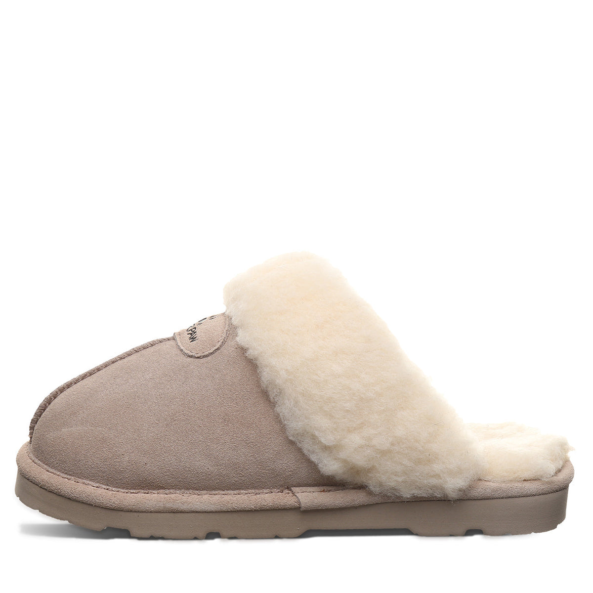 Loki II Plush Slippers in Mushroom