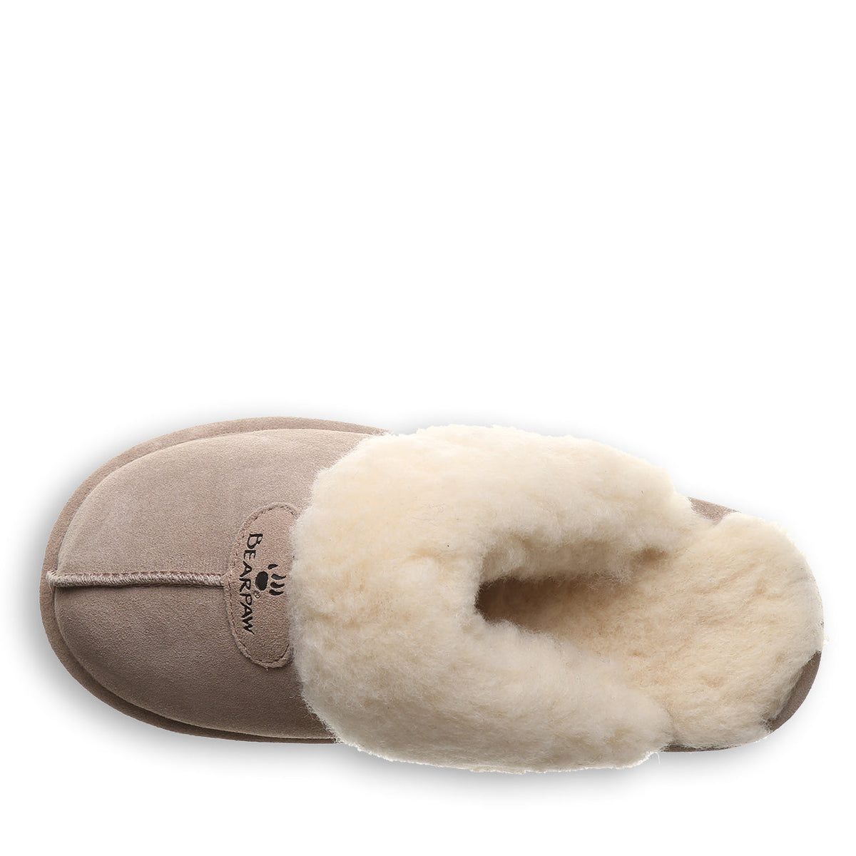 Loki II Plush Slippers in Mushroom