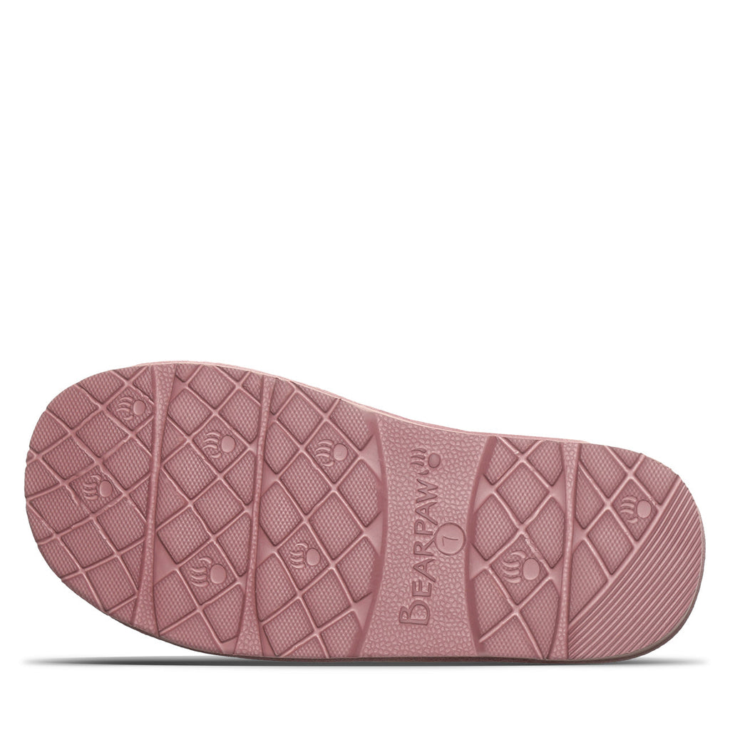 Loki II Wool Lined Slippers in Peony