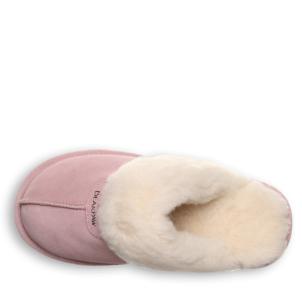 Loki II Wool Lined Slippers in Peony