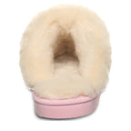 Loki Youth Suede Slippers in Pink Lemonade