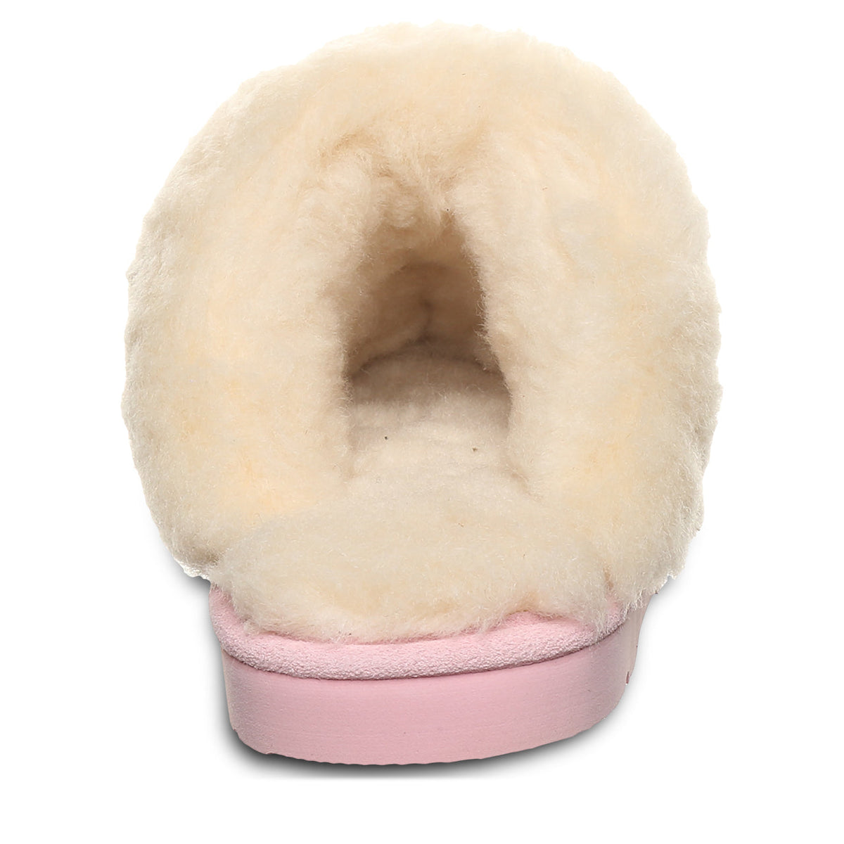 Loki Youth Suede Slippers in Pink Lemonade