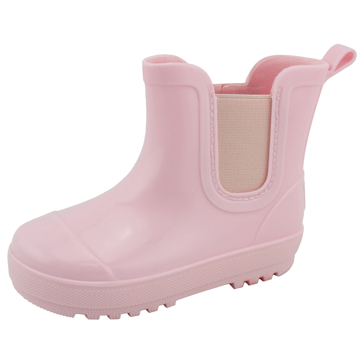 Chelsea Youth Rain Boots in Light Pink Gloss