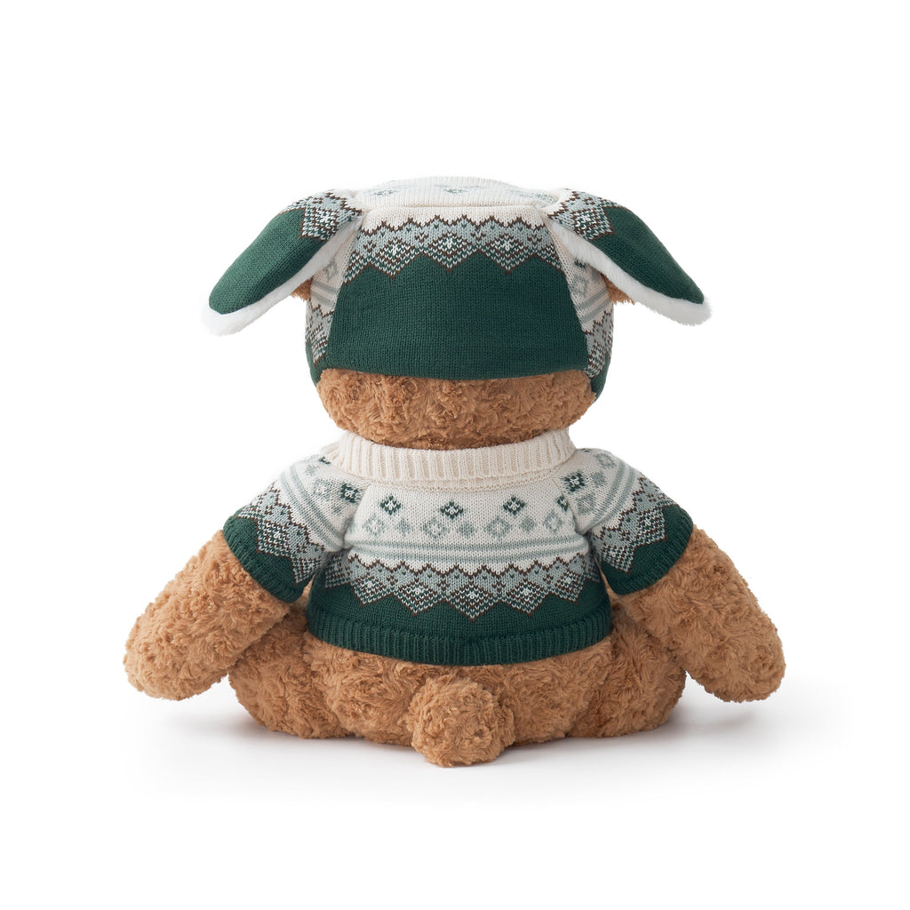 Eva the Plush Bear Stuffed Animal in Cocoa