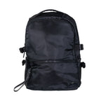 SPORTY NYLON SQUARE BACKPACK BLACK