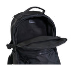 Sporty Nylon Square Backpack in Black