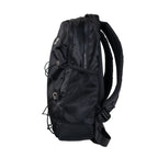Bungee Cord Nylon Backpack in Black