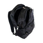 Bungee Cord Nylon Backpack in Black