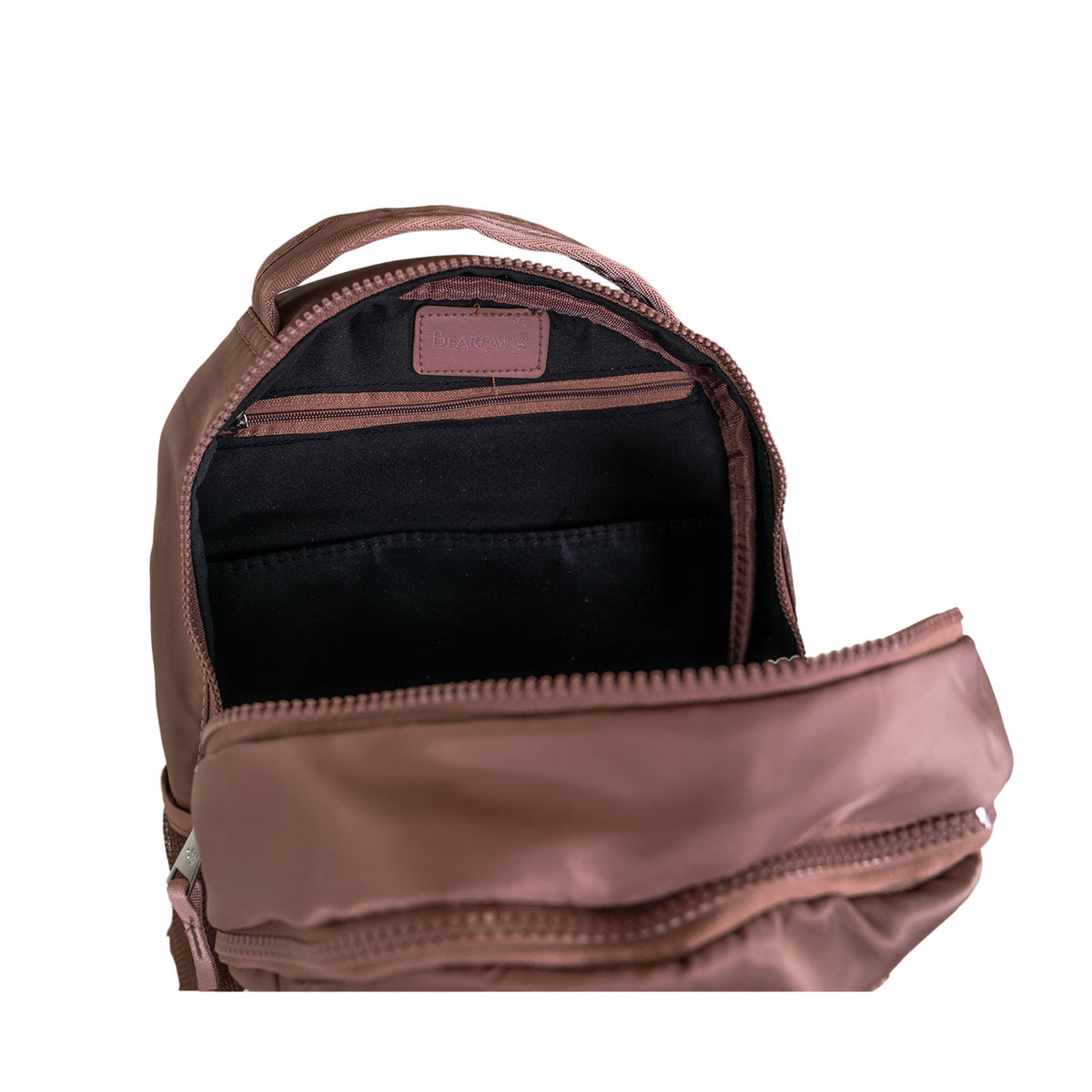 Bungee Cord Everyday Backpack in Brown