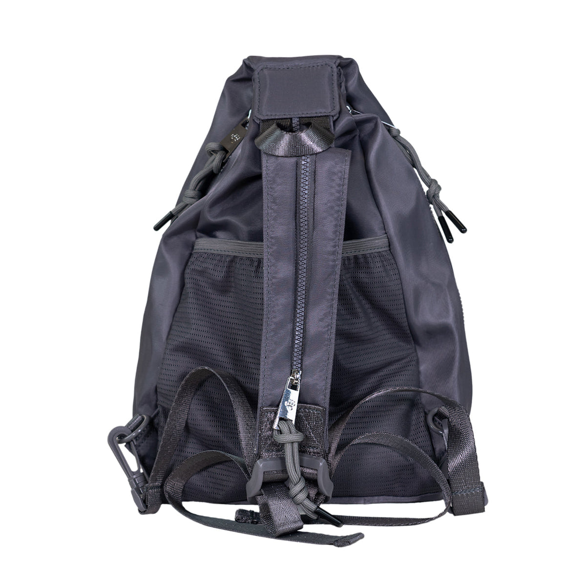 Convertible Backpack Sling Bag in Dark Gray