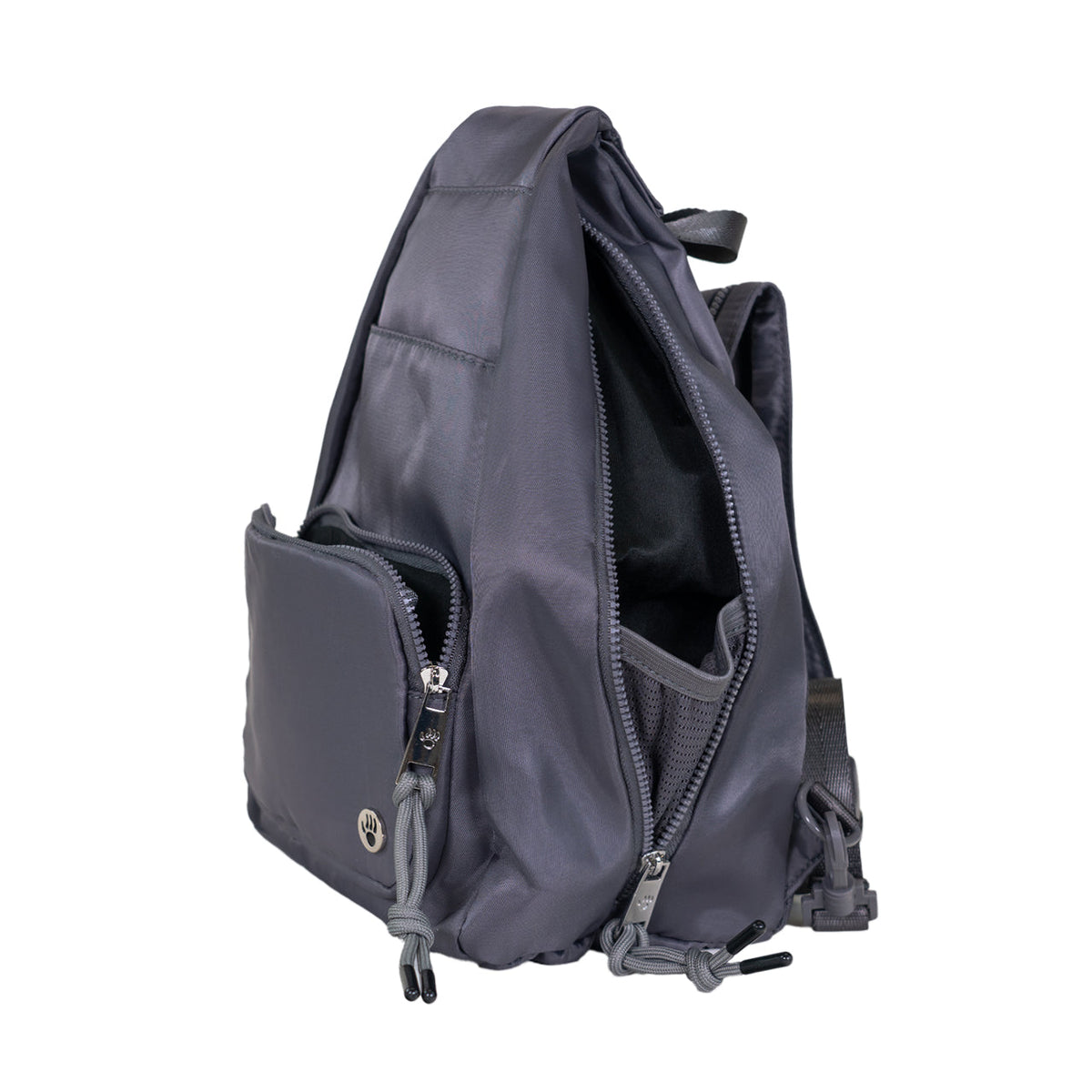 Convertible Backpack Sling Bag in Dark Gray