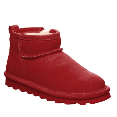 Bearpaw Shorty Youth Boots in Santa Red