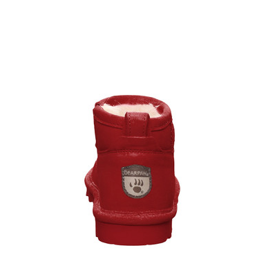Bearpaw Shorty Youth Boots in Santa Red