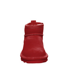 Bearpaw Shorty Youth Boots in Santa Red