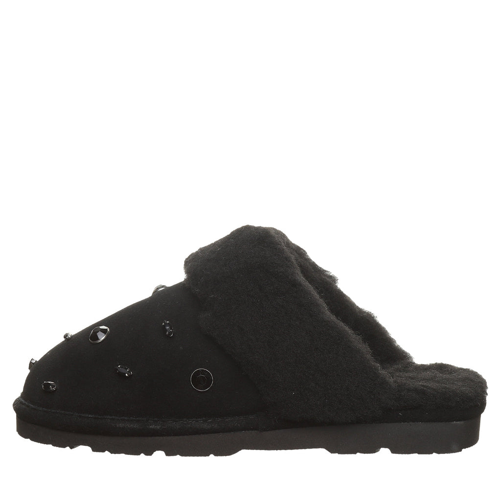 Loki Nova Glam Slippers in Black